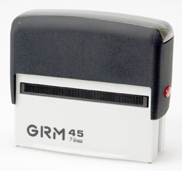 Stampy's 45  - 7 Line (82 mm X 25 mm) Rectangle