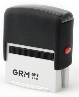 Stampy's P30 - 5 Line (47 mm X 18 mm) Rectangle